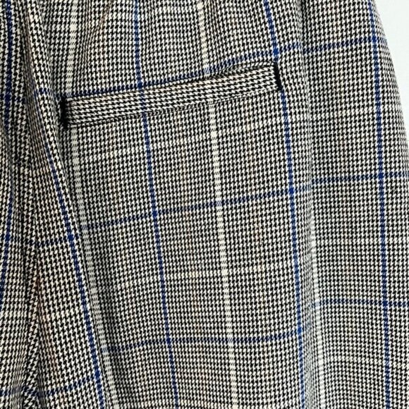 Madewell Women’s Houndstooth Wide-Leg Pants - Size M - Picture 6 of 16